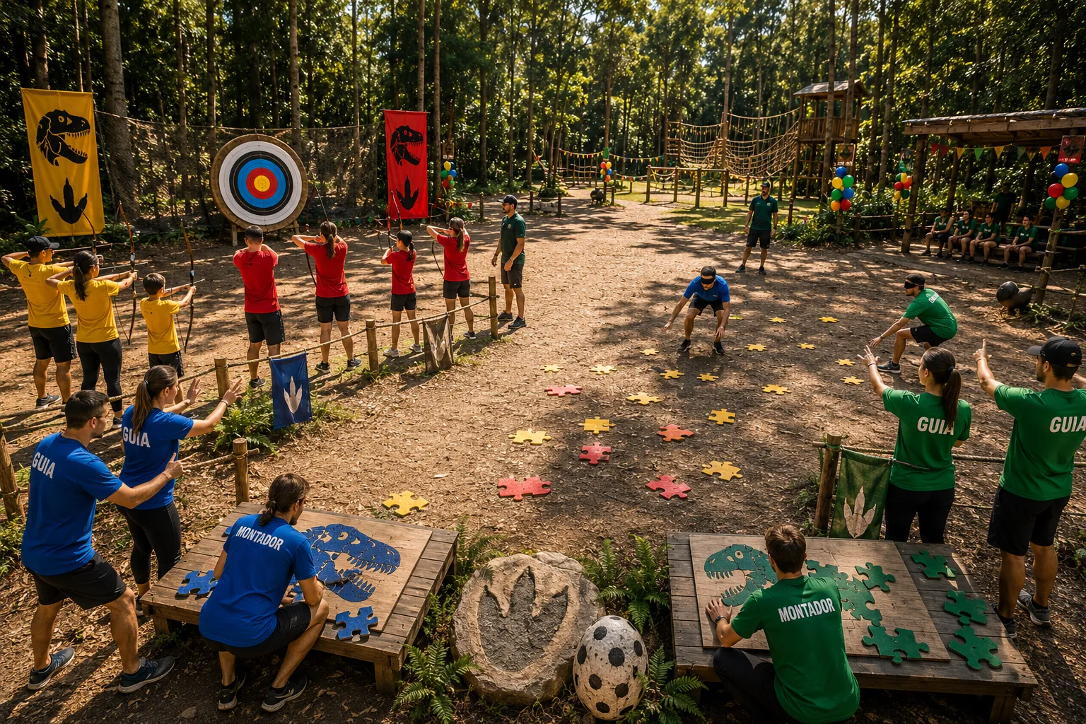 Aniversário em família no Circuito Aventura